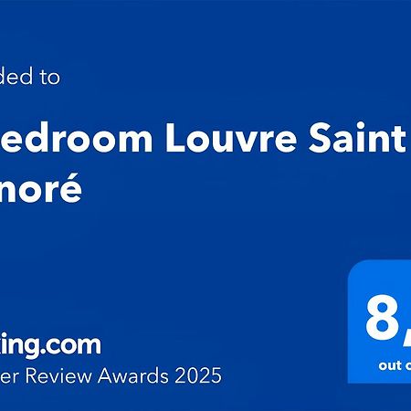 פריז 1 Bedroom Louvre Saint Honore Free Netflix מראה חיצוני תמונה